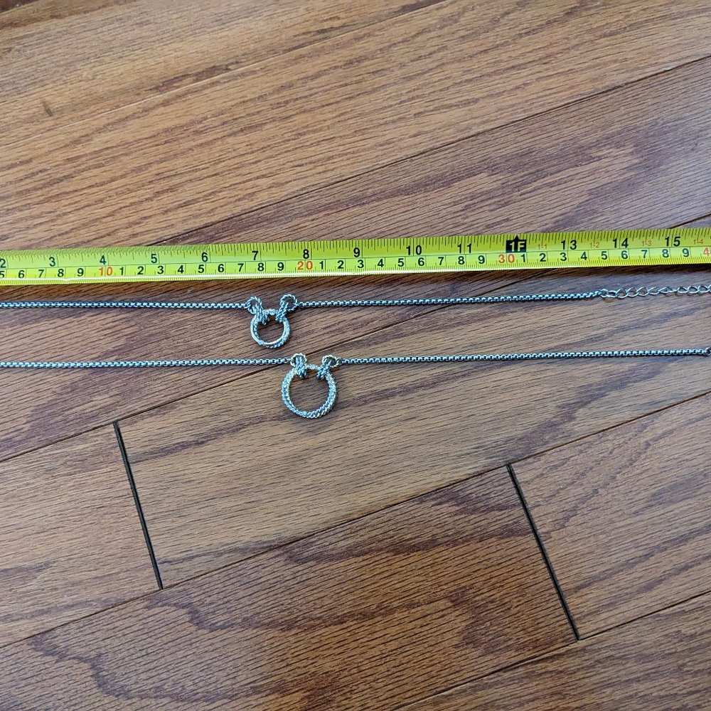 WHBM - OS - 2Tone Short/Separable Necklaces - Picture 5 of 7